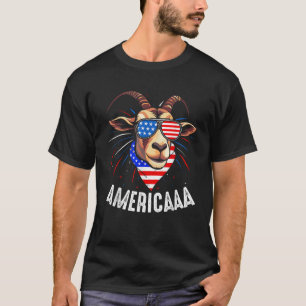 Geit Americaaa 4th of July USA Patriotic Funny Boy T-shirt