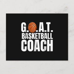 Geit Basketbal Coach Cadeau Uitnodiging Briefkaart