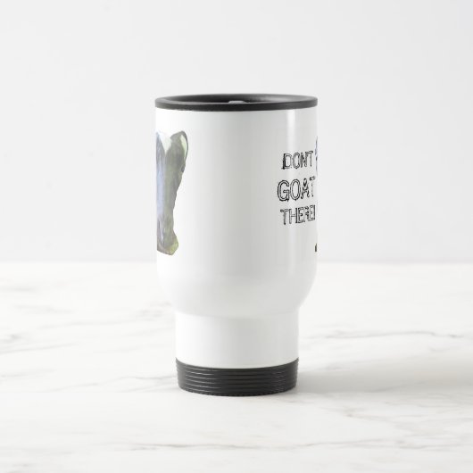 "GEIT DAAR NIET!" Reismok Reisbeker (Center)