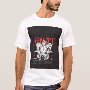 GEIT Donkere Kant – Krachtig Zwart & Wit Grafisch T-shirt