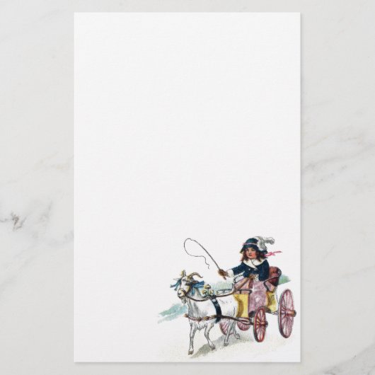 geit en buggy briefpapier (Voorkant)