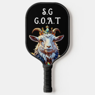 Geit grootste aller tijden kampioen speler augurk pickleball paddle
