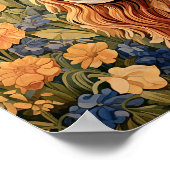 Geit in Meadow Poster (Hoek)