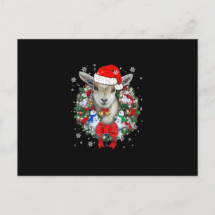 Geit Kerst Ornament Decoratie Cadeau Kerstmis Cade Uitnodiging Briefkaart