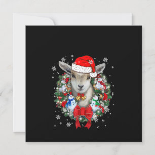 Geit Kerst Ornament Decoratie Cadeau X-mas Kaart
