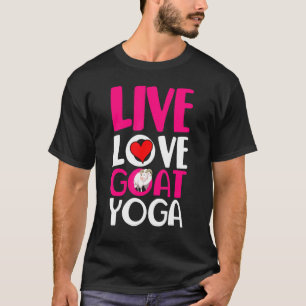 Geit Lam Yoga Boerderij Dier T-shirt