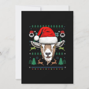 Geit Lelijke Kerstmis Kerstmis Gift Save The Date