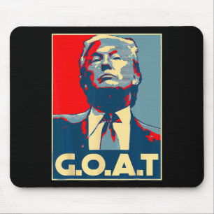 Geit Shirt Republikeinse Conservatieve Gift Trump Muismat