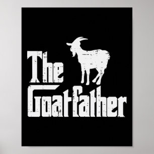 Geit Shirten Boerderij Dier Mannen Vrouwen Kindere Poster