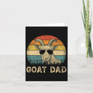 Geit Vader Geit Liefhebbers Papa Vaderdag Kaart