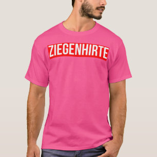 Geit voor Bauer Bock Schaap Geitenhouder T-shirt
