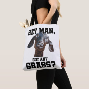 Geit voor boerderij kleding geit liefhebbers meme draagtas
