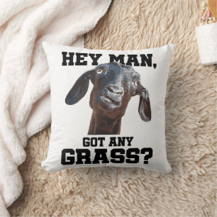 Geit voor boerderij kleding geit liefhebbers meme kussen