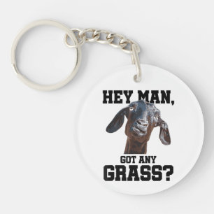 Geit voor boerderij kleding geit liefhebbers meme sleutelhanger
