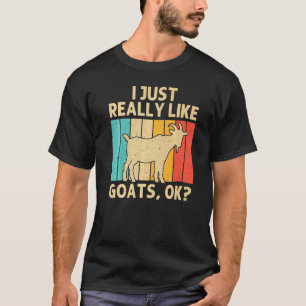 Geit voor mannen Boerderij dierlijk geit Whisperer T-shirt