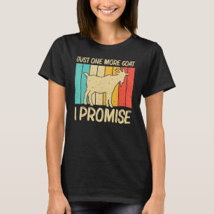 Geit Voor Mannen Vrouwen Boerderij Dier Geit Flu T-shirt