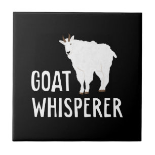 Geit Whisperer Funny Goat Boerderij Tshirt Pet Goa Tegeltje