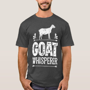 Geit Whisperer T Girls Goats Farmer Farming Gifts T-shirt