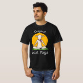 geit yoga gift t-shirt (Voorkant volledig)