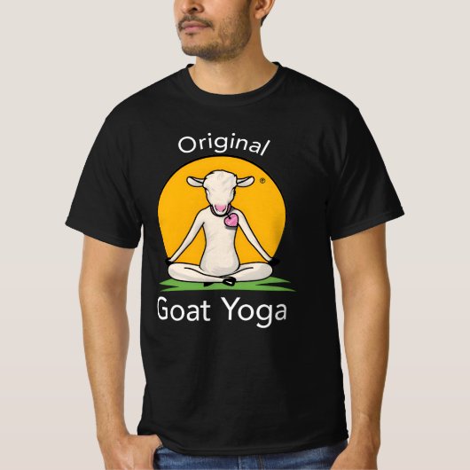 geit yoga gift t-shirt (Voorkant)