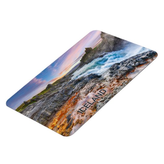 Geitafoss Waterfall, IJsland Magneet (Linkerzijde)