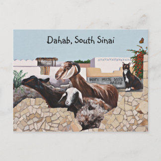 Geitbegroeten III Briefkaart