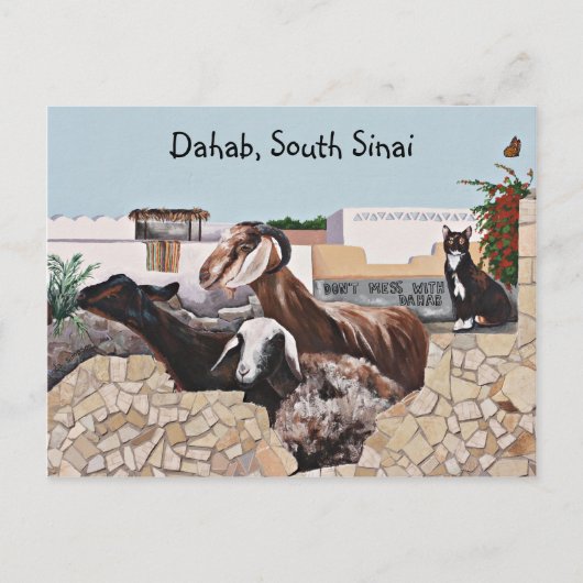 Geitbegroeten III Briefkaart (Voorkant)