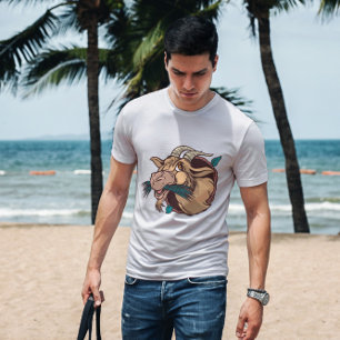 Geiteet Cartoon T-shirt