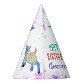 Geiten Boerderij van geiten Feesthoedjes (Achterkant)