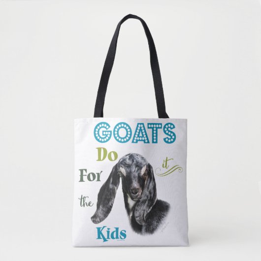 GEITEN | Doe het voor de Kinderen GetYerGoat™ Tote Bag (Voorkant)