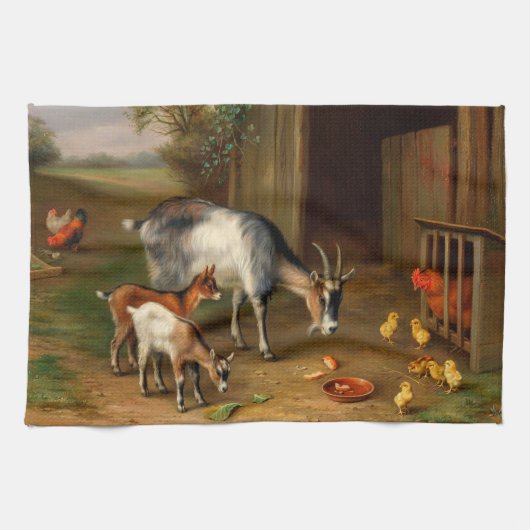 Geiten en kippen bij de Boerderij Theedoek (Horizontaal)