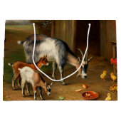 Geiten en kippen in het Boerderij 1 Groot Cadeauzakje (Voorkant)