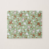 Geiten in het groen legpuzzel (Horizontaal)