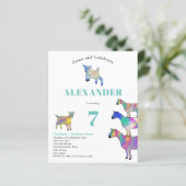 Geiten kleurige geboorte (Staand voorkant)