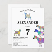 Geiten met als geboortedag beschouwd (Voorkant / Achterkant)