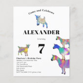 Geiten met als geboortedag beschouwd (Voorkant)