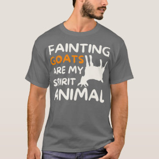 Geiten met flauwte zijn mijn diergeest - grappige t-shirt