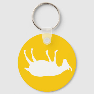 Geiten met flauwvallen sleutelhanger