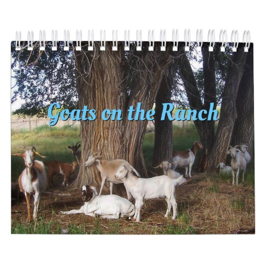 Geiten op de v3-agenda van Ranch Kalender (Hoes)