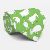 Geiten spelen - Groen Stropdas (Opgerold)