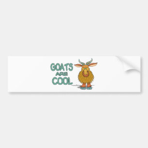 Geiten zijn cool bumpersticker
