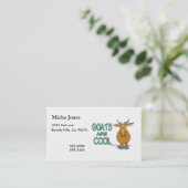 Geiten zijn kool visitekaartje (Staand voorkant)