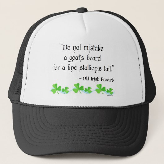 Geitenbaard Trucker Pet (Voorkant)