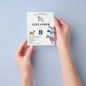 Geitenbegroting voor de Waterverf van geit Flyer (Hand)