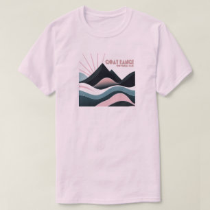 Geitenbereik Provinciaal Park Gekleurde heuvels T-shirt