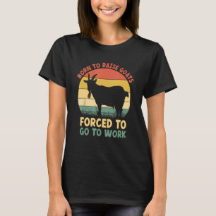 Geitenboer Landbouwer Geitenliefhebber Geitenhoude T-shirt