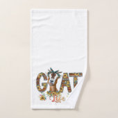 Geitenbroodset Bad Handdoek (Handdoek)