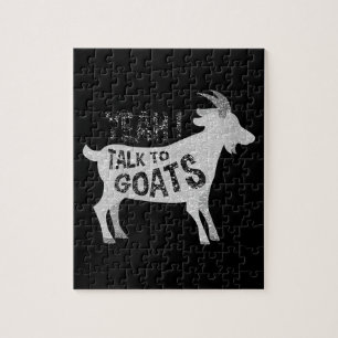Geitencadeaus voor geitenlammeren legpuzzel