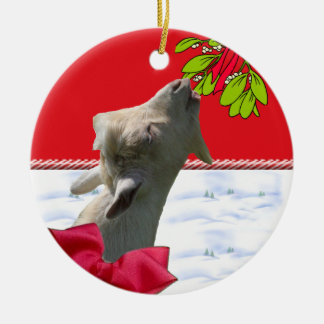 Geiteneten kerstversiering Mistletoe Keramisch Ornament