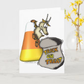 Geitengif, Trick or treat Kaart (Gele Bloem)